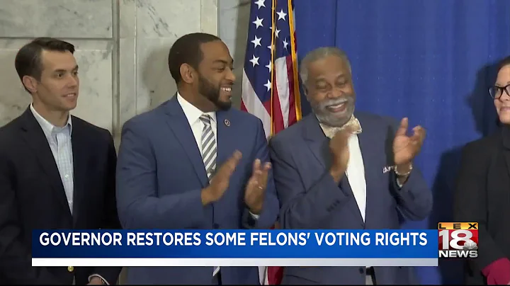 Governor Restores Some Felon's Voting Rights