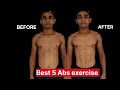 Best 5 six pack exercise ✅ ll FITNESS _ CLUB 💥 ll fitness & motivational workout video 📸 ll