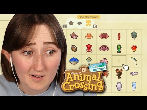 Catching The Last Sea Creature In Animal Crossing 🦞 (streamed 10/8/25)
