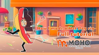 Moho character rigging. Full tutorial.