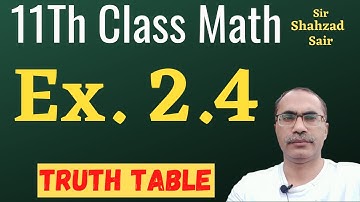Exercise 2.4 Complete || 11Th Class Math Chapter 2|| Sets, Functions And Groups