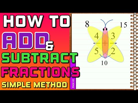 Adding and subtracting