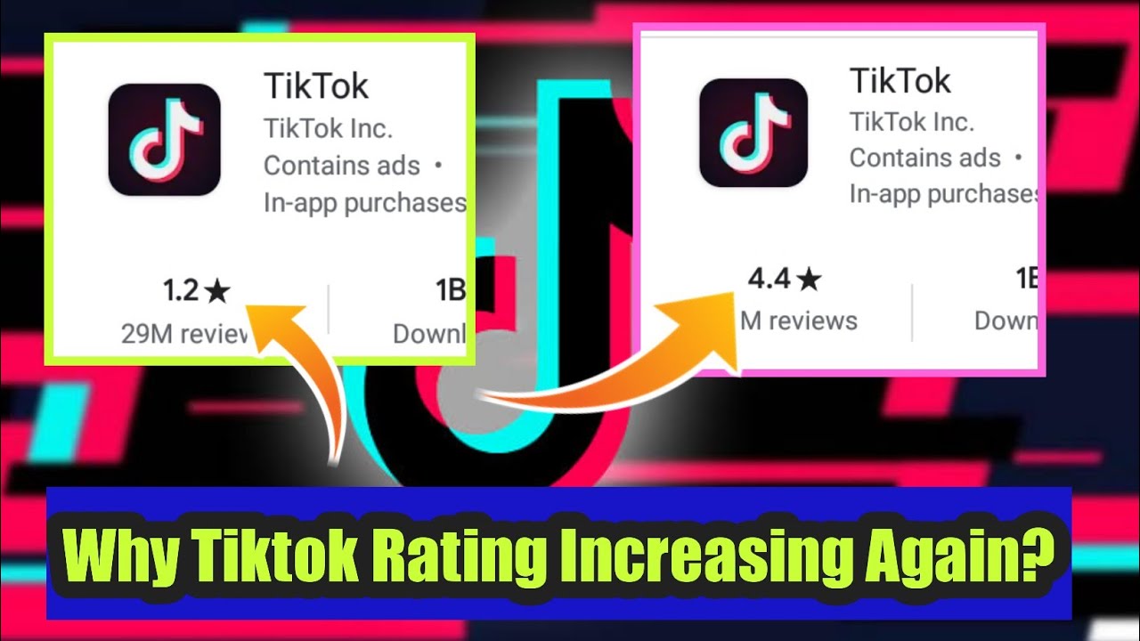 Why Tiktok Rating Increasing Again Tiktok Rating Increase Tiktok Ka