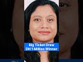 Georgina George Dh 1 Million Abu Dhabi Big Ticket Draw Winner Dec 2024 #shorts #abhudhabi #bigticket