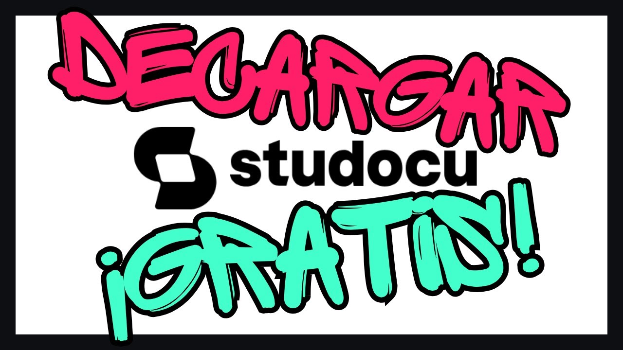 C mo Descargar Documentos De STUDOCU R pido Y Gratis 2024 YouTube C mo descargar documentos de studocu r pido y gratis 2024 youtube