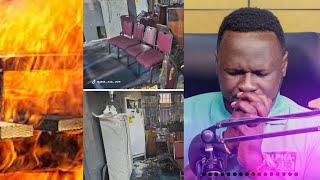 Woman sets Alpha Hour church auditorium on fire