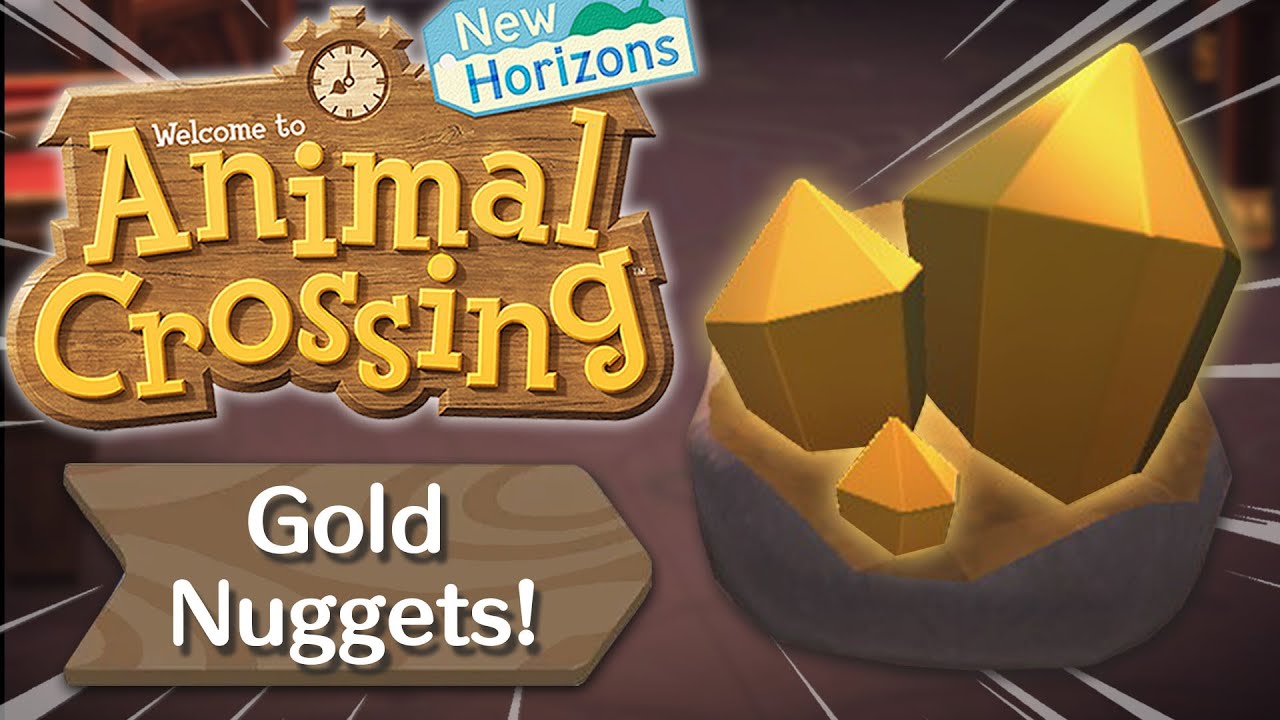 Best ways to find Gold Nuggets | Animal Crossing New Horizons 