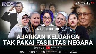 [FULL] Integritas Wapres ke-6 Try Sutrisno, Ajarkan Keluarga Tak Pakai Fasilitas Negara | ROSI