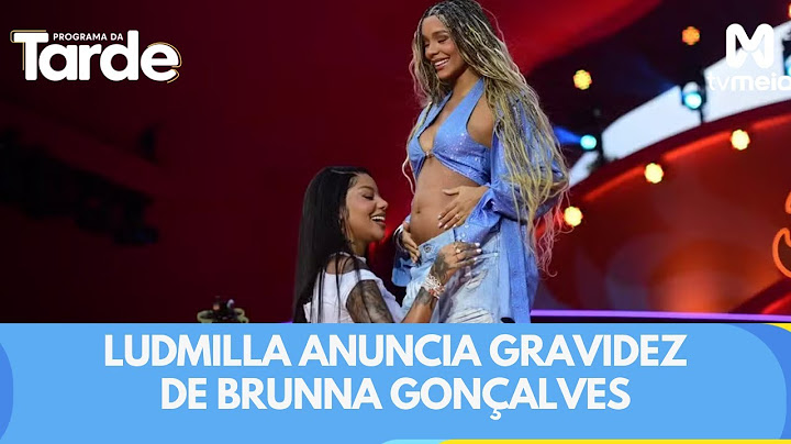 Mamães do ano! Ludmilla anuncia gravidez de Brunna Gonçalves!