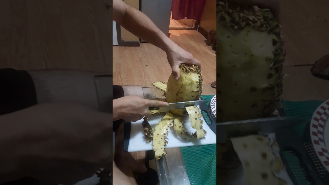 Como pelar una piña fácil y rápido camera iphone 8 plus apk