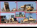 CAT 773E, D8T, 825C, KOMATSU D65, VOLVO A30F, AMMANN,... Duppigheim, France, 24.06.2020.