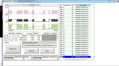 Indusoft Studio-SQL - EXCEL