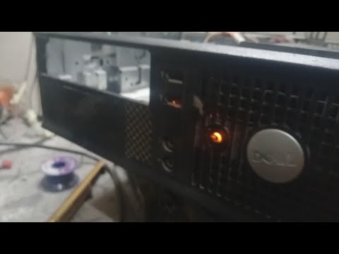 إصلاح كيسة ديل  745 مشكلة اللمبة البرتقالي  دائرة البروسيسور 2