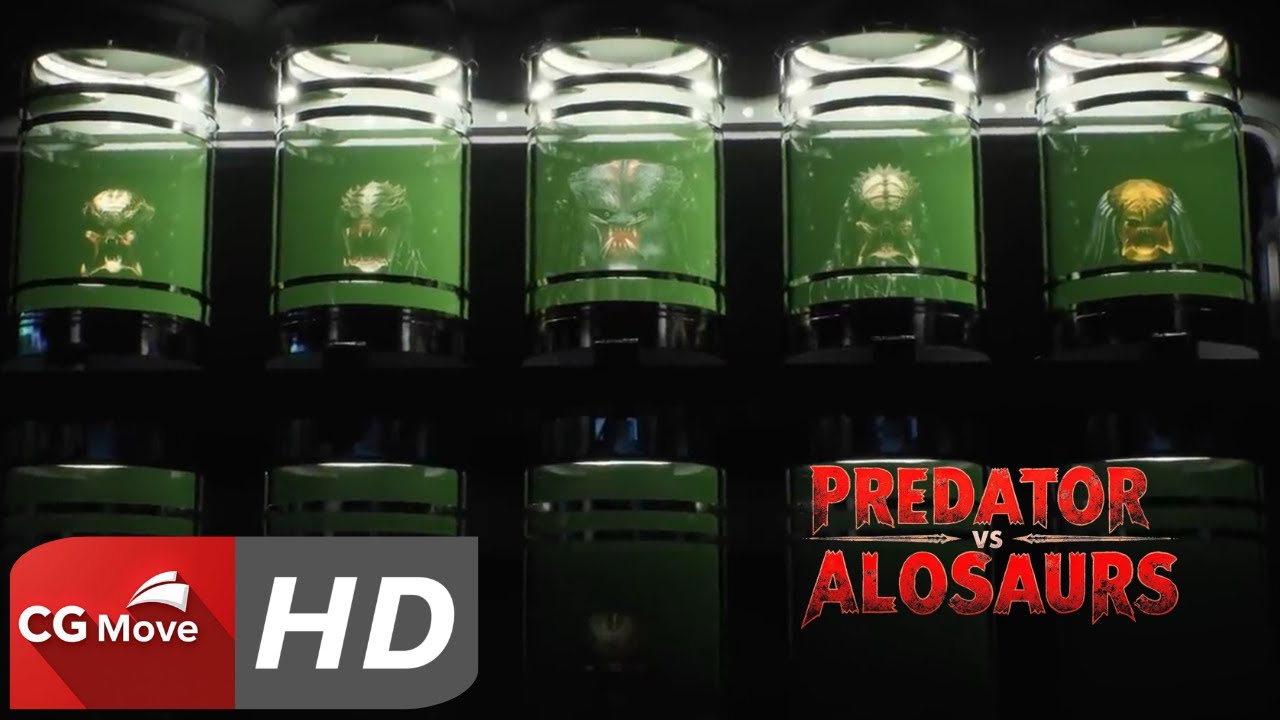 Predator vs Allosaurus | Animated Short Film