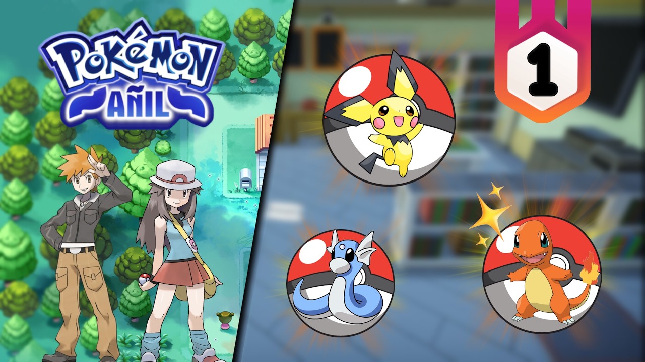 ¡UN INICIO MUY COMPLICADO! - Pokémon Añil Locke  Ep.1 🔥