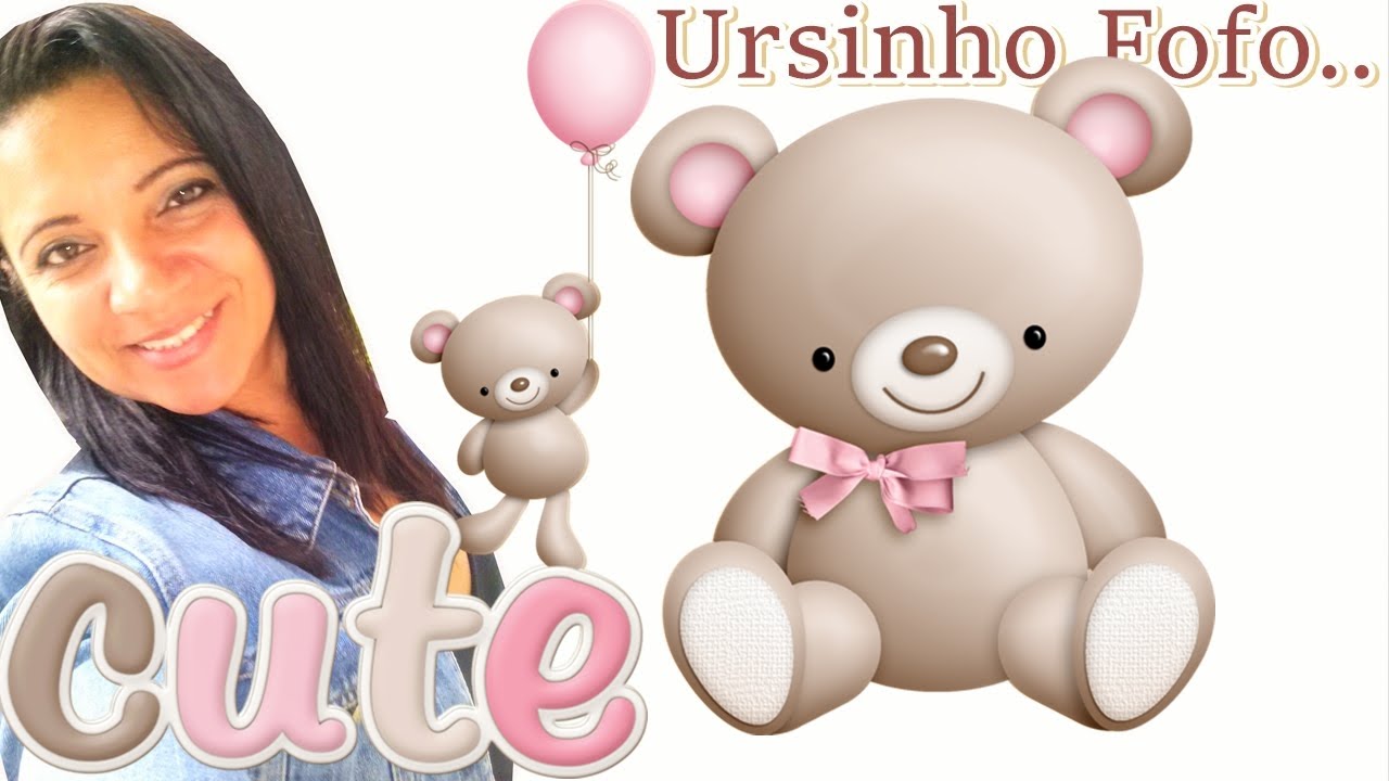 ursinho fácil simples e lindo de biscuit viviane magalhães youtube
