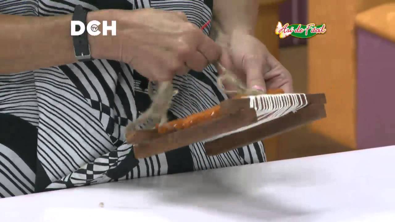 Telar decorativo Bordado