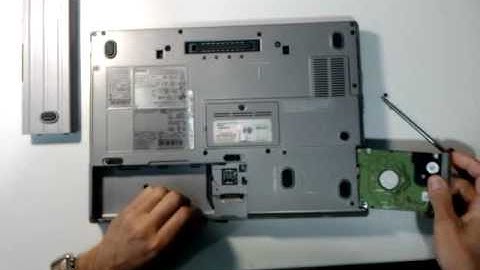 HOW TO change HDD on DELL Latitude D630