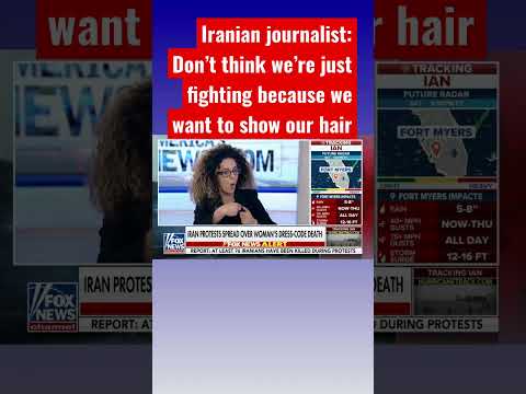 Iranian journalist rips killing of woman for violating hijab law #shorts