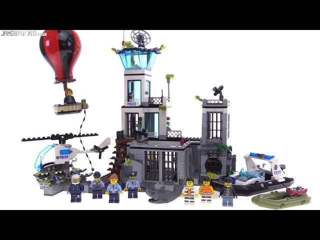 jongen Doorlaatbaarheid gips LEGO City 2016 Prison Island review! Police set 60130 - YouTube