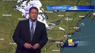 Increasing clouds and chilly on Friday