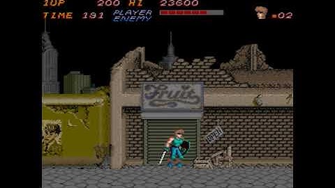 Trojan 闘いの挽歌 by Capcom 1986