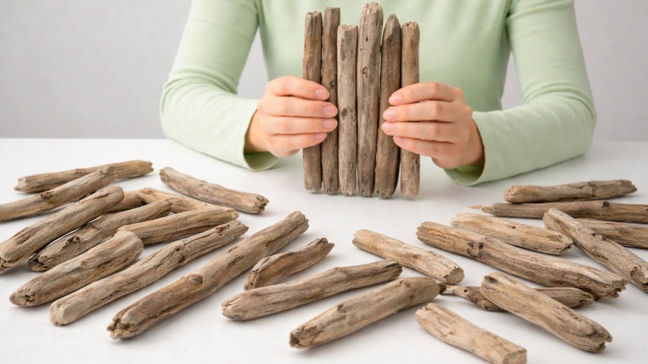 YOU WON'T BELIEVE I MADE THIS WITH DRY TREE BRANCHES!