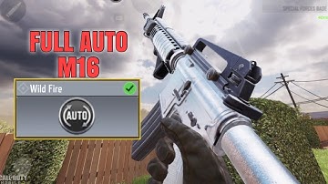 How to Unlock Wild Fire Attachment (Full Auto M16) - COD Mobile