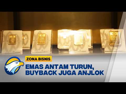 Harga Emas Antam Terlemah dalam 3 Pekan Terakhir [Zona Bisnis]