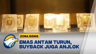 Harga Emas Antam Terlemah dalam 3 Pekan Terakhir [Zona Bisnis]