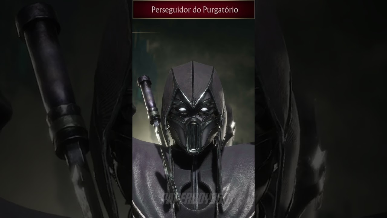 Noob Saibot mask from Mortal Kombat 11 - Darkness