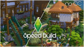 Overgrown  Summer Home  | The Sims 4 Speed Build (No CC)