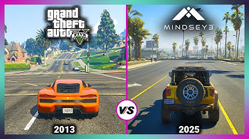 MindsEye vs GTA 5 - Game Details & Graphics Comparison