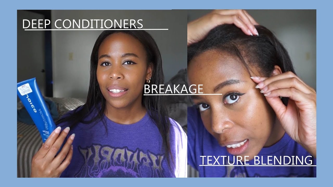 How I Stretch My Japanese Straight Perm Type 4 Hair YouTube