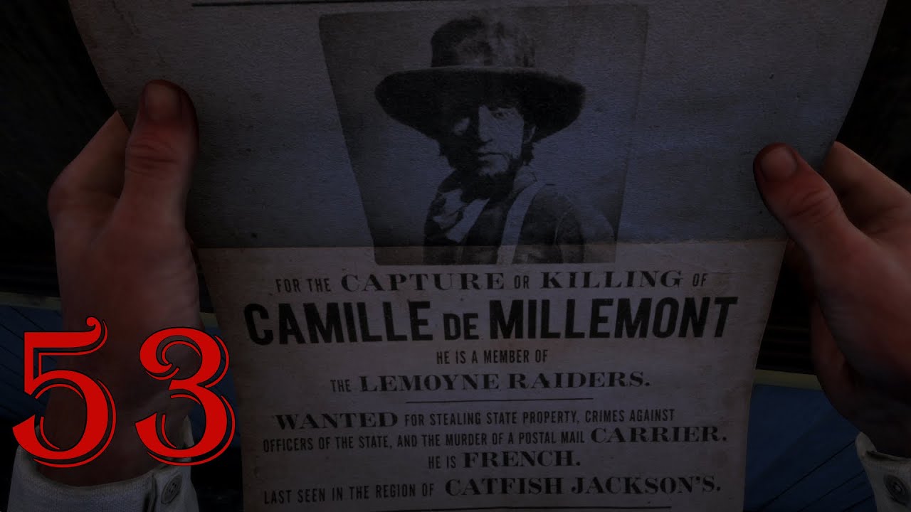 Red Dead Redemption 2 (2023) Part 53 Bounty Hunting Camille De