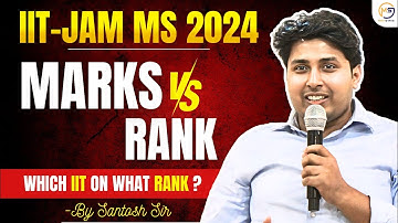 Marks Vs Rank | IIT-JAM MS 2024 | Mathstats @8810409392