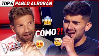 Most beautiful PABLO ALBORÁN's covers on The Voice