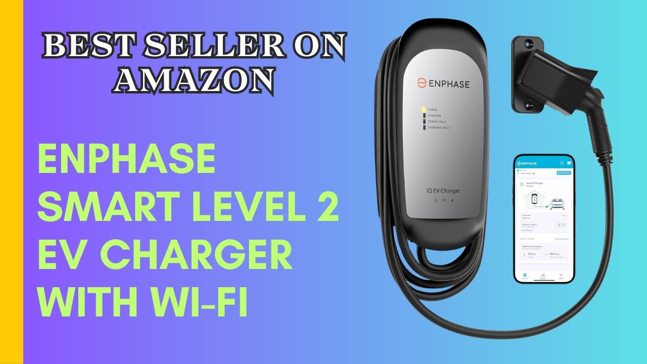 The best charger for your electric car Enphase Smart Charger Ultimate EVSE