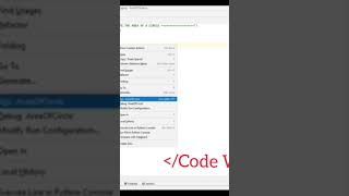 Building Basic Project in Python to Calculate the Area of ⭕ Circle