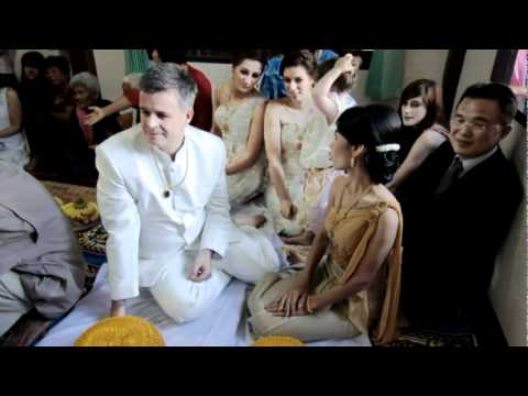 Kate&Nick Thai Wedding Ceremony Part 1/4