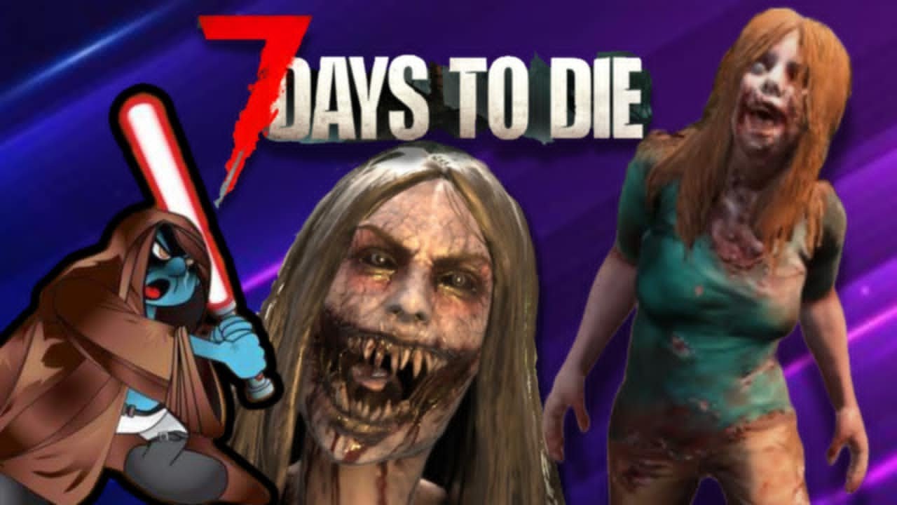 more zombies today in moded 7 days to die - YouTube