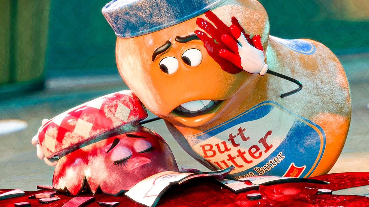 SAUSAGE PARTY - 6 Minutes Trailers + Clips (2016) - YouTube