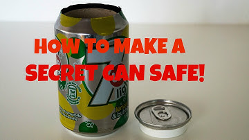 How To Make A Secret Soda/Beer safe/Stash! To Store Secret Items!