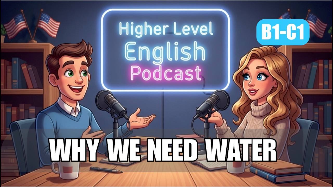 Why We Need Water | English Podcast (B1–C1 Listening)