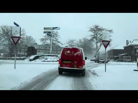 فيروز الصباح باجواء الثلج في هولندا