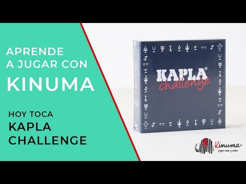 KAPLA Challenge - plaques i cartes amb reptes video