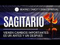 SAGITARIO ♐ | VIENEN CAMBIOS IMPORTANTES ES UN ANTES Y UN DESPUES | BEATRIZ TAROT Y GUIA ESPIRITUAL