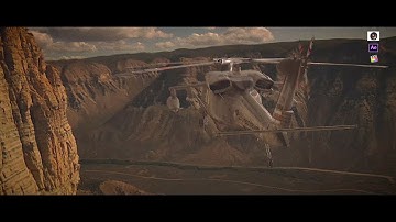 ELEMENT 3D - HELICOPTER ANIMATION