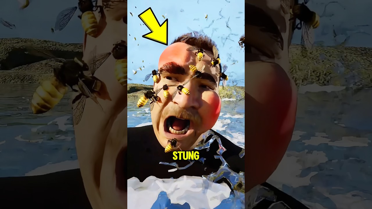 What Really Happens If You Get Stung by 1,500 Bees? 😱