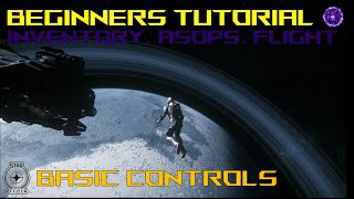 Star Citizen Tutorial: Inventory ASOPs, Basic Flight controls